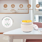Ceramic Wax Melt Warmer with Timer Candle Warmer - Image 4
