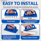 6 Pcs Hand Scrubber, Bathtub Scrubber - Image 6