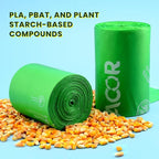 1.6 Gallon Compostable Food Scrap Bags Handle Tie - Image 8