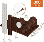 Furniture Pads Felt Pads 300 Pieces Huge Pack Furniture Felt Pads, Self - Image 4