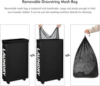 DOKEHOM 29-Inches Enlarged Slim Laundry Basket - Image 5