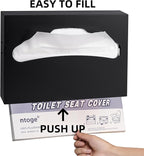 Toilet Seat Cover Dispenser, Commercial Stainless Steel Brushed Toilet Seat - Image 5