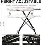 Ironing Board, Foldable Ironing Board Adjustable Height Compact Iron Board - Image 4