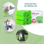 Commode Liners for Bedside Commode Vanilla Scented 150pcs Disposable Bags - Image 5