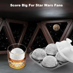 Nax Caki 3D Sphere Ice Cube Molds, Large Silicone Fun Shapes Gifts - Image 5