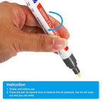 PATIKIL Grout Pen, 4 Pack Dark Grey Tile Marker Waterproof Grout Sealer Pen - Image 5