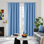BGment Denim Blue Curtains 84 Inches Length - Image 4