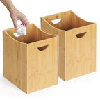 MOOACE Small Wastebaskets 2 Pack, 5 Gallon Trash Can - Image 8
