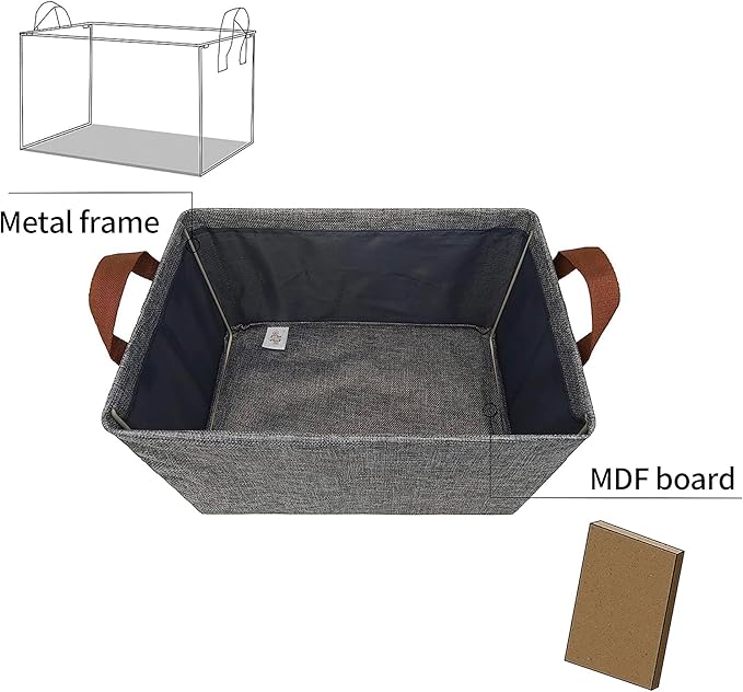 GRANNY SAYS Storage Baskets for Shelves, Closet Organizer Bins, Clothes Storage - Image 5