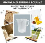 Appletofu Plastic Graduated Measuring and Mixing Pitcher - 2000ml Plastic - Image 7