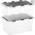 Superio Clear Storage Boxes by Superio