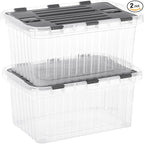 Superio Clear Storage Boxes by Superio