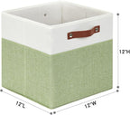 HNZIGE Fabric Storage Cubes for Shelves Set of 4, Storage Cubes Baskets 12 x12 - Image 6