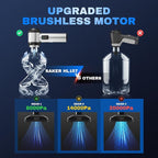 Saker Car Vacuum Portable Cordless 20000Pa Suction Power 4 in 1 Handheld - Image 8