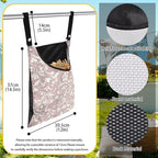 High Capacity Clothespin Holder Bag 14.5x12 Inches - Image 6