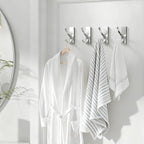 Self Adhesive Coat Hooks for Hanging: Heavy Duty Stainless Wall Hook for Towel - Image 6