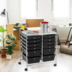 GOFLAME 12-Drawer Rolling Storage Cart, Mobile Utility Cart - Image 9
