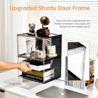New 8 Pack Shoe Boxes Stackable, Large Shoe Storage Organizer - Image 8