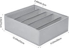 4 Packs Wardrobe Clothes Organizer, 5 Grids Washable Portable Closet Organizer - Image 4