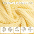 VOOVA & MOVAS Yellow Bath Towels - Image 2