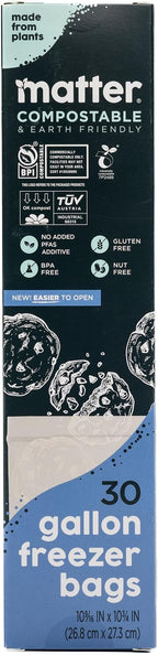 Matter Compostable Gallon Freezer Bags by Matter