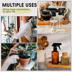 2 Packs Plastic Spray Bottles 360°Water Spray Bottle - Image 7