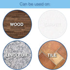 SoftTouch 1 1/2" Round Heavy Duty Felt Furniture Pads - Image 7