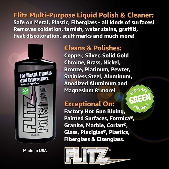 Flitz Multi Purpose Metal Polish Liquid - Image 6