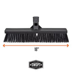 SWOPT 18” Standard Multi-Surface Push Broom Head — Indoor and Outdoor Push - Image 6