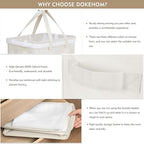 DOKEHOM 90L X-Large Laundry Basket - Image 4