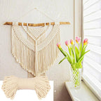 1/4 Inch Diameter White Cotton Rope 328 Feet Rope Composed of Four Strands of - Image 4