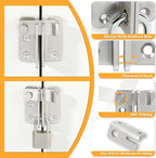Alise Flip Latch Gate Latch, Shed Door Latch Barn Door Lock Shed Lock Shed Latch - Image 4