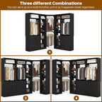 Corner Closet System with 6 Drawers, Closet Organizer System with 14 Shelves & - Image 5