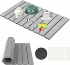 Stone Drying Mat for Kitchen Counter, Collapsible Dish Drying Mat, Fast Drying by Unknown