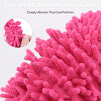 8 Pcs Mop Slippers Socks Floor Cleaning, Microfiber Shoe Covers dust Washable - Image 2