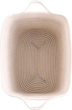 Medium and Large Woven Basket//With Handle, Used - Image 6