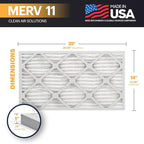 BNX TruFilter 14x25x1 Air Filter MERV 11 - Image 2