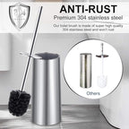 Toilet Brush and Holder, 2 Pack Toilet Brush - Image 2