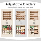 Shoe Organizer for Closet, 3 Pack Shoe Storage Bins - Image 3