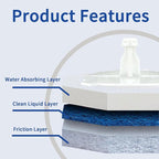 Aimery 40 Count Blue Disposable Toilet Bowl Wand Refills – Easy Clean & Fresh - Image 5