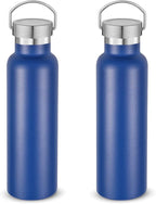 Neihepal 20 oz Insulated Water Bottles Bulk 2 Pack, Stainless Steel Double Wall by Neihepal