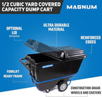 Tilt Truck, 1/2 Cu. Yd. Capacity Dump Cart - Image 2
