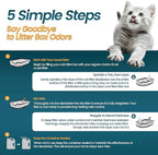 Cat Litter Deodorizer - 4Lb Activated Carbon Litter Box Odor Eliminator - Image 6