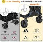 49''L Collapsible Foldable Extended Wagon - Image 5