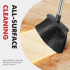 NACENA Heavy Duty Broom, 55 Inch Long Handle Outdoor Large Angle Brooms - Image 6
