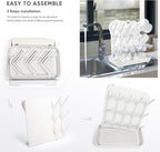 Termichy Baby Bottle Drying Rack: Large Vertical Bottle Dryer Rack Holder - Image 7