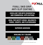 FIXALL Skid Grip Anti-Slip Coating, 1 Gallon, Exceeds ADA Standards, - Image 4