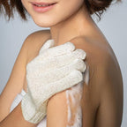 Evridwear Exfoliating Gloves for Shower, 100% Nylon Thick Soft Medium Heavy - Image 8