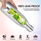 25oz Cola-Bottle Shaped Stainless Steel Leak-proof Water Bottle, Double Wall - Image 5