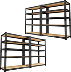 Garage Shelving, 5 Tier Adjustable Metal Organizer Wire Rack by Unknown